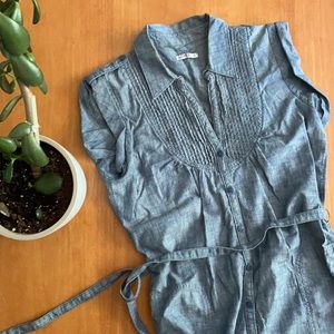 Gap chambray dress